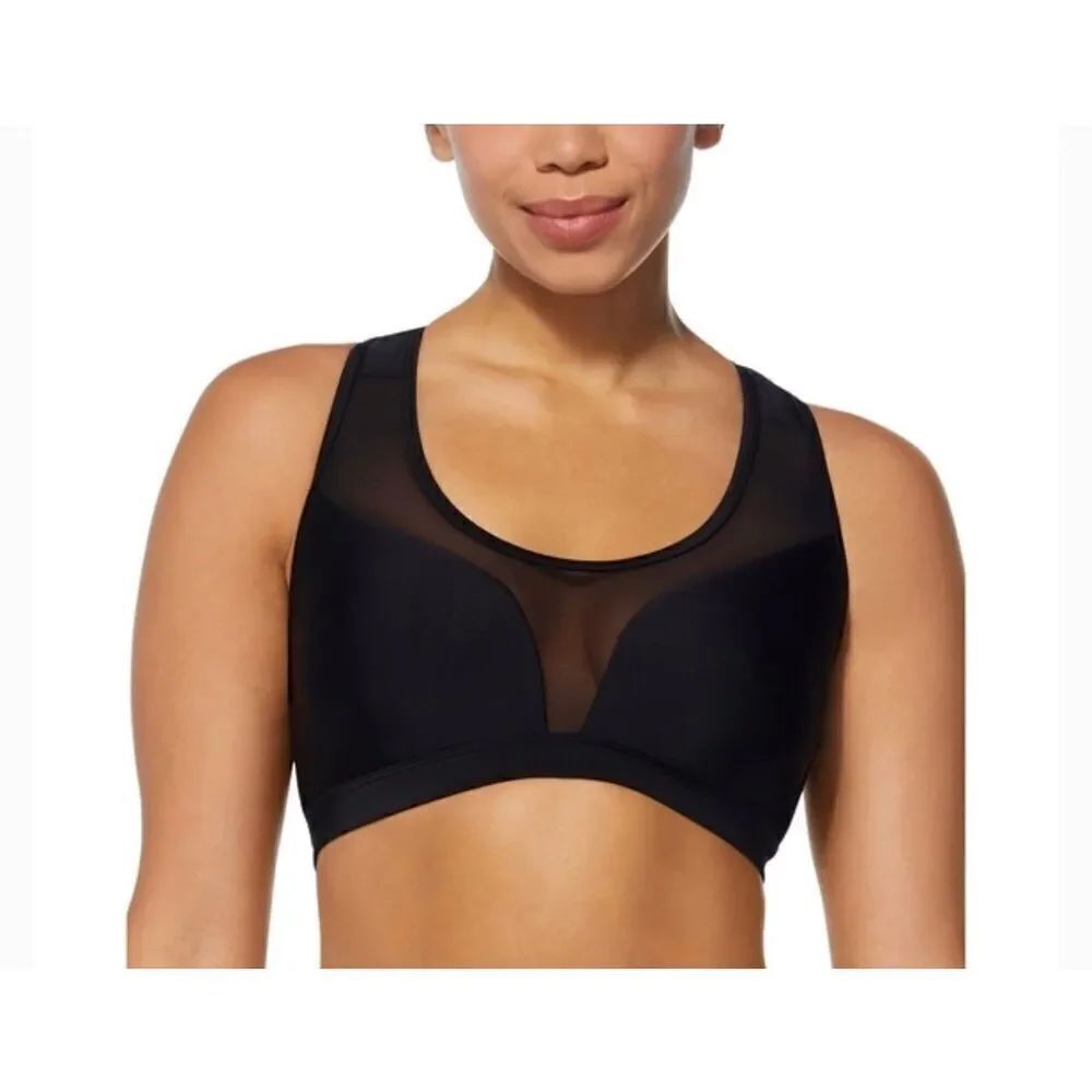Reebok Womens Mesh Bikini Top